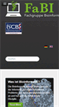 Mobile Screenshot of bioinformatik.de